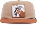 mutsid-lame-pruun-snapback-goat-alpine-base-the-farm-flats-the-farm-goorin-bros