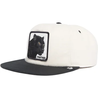 Mütsid lame valge snapback pantera Black Panther Stealth Explorer The Farm Flats The Farm de Goorin Bros.
