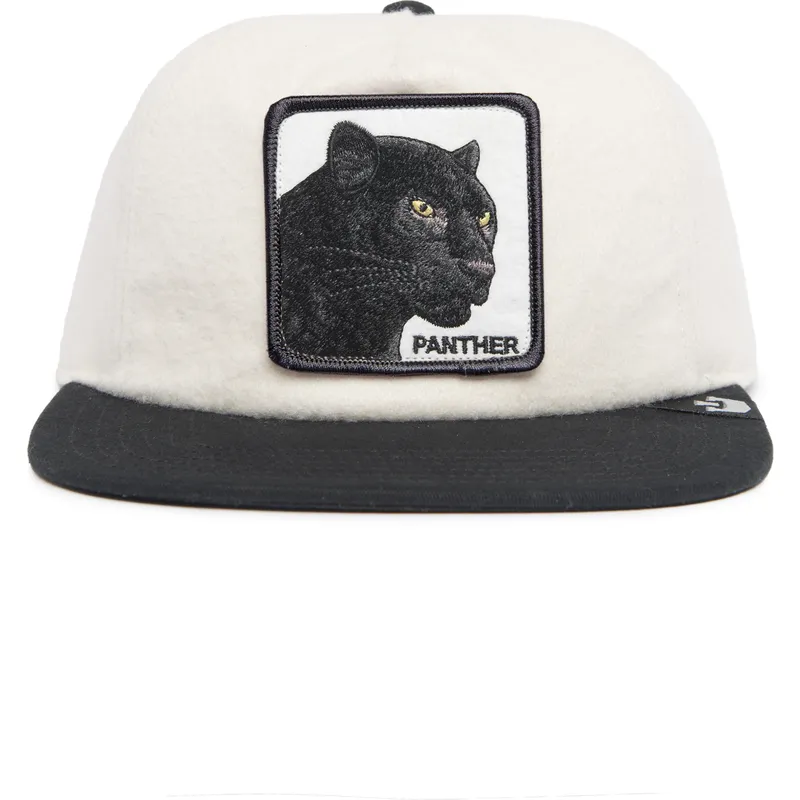 mutsid-lame-valge-snapback-black-panther-stealth-explorer-the-farm-flats-the-farm-goorin-bros