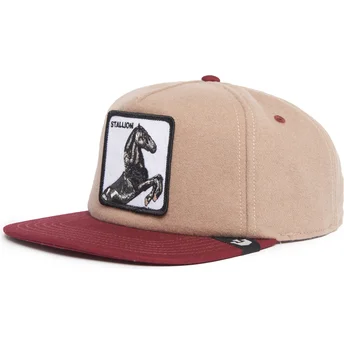 Cap lame brown snapback The Farm de Goorin Bros.