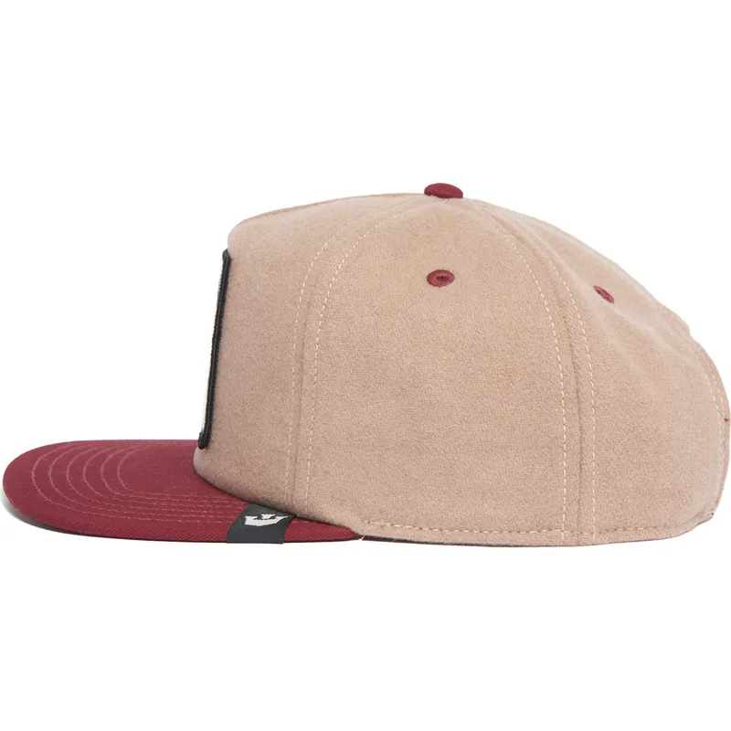 cap-lame-brown-snapback-the-farm-de-goorin-bros