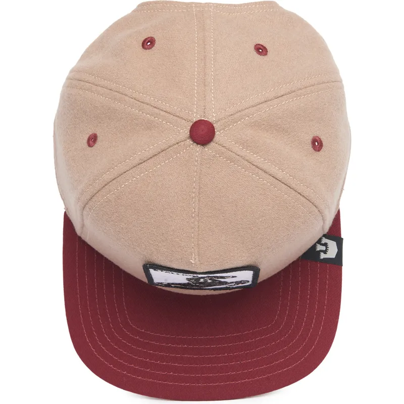 cap-lame-brown-snapback-the-farm-de-goorin-bros