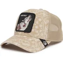 mutsid-kumer-beez-snapback-lone-wolf-sign-o-the-times-the-farm-paisley-the-farm-goorin-bros