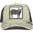 mutsid-kumer-roheline-snapback-black-sheep-parade-the-farm-paisley-the-farm-goorin-bros