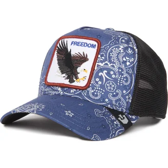 Cap kumer navy blue snapback The Farm de Goorin Bros.