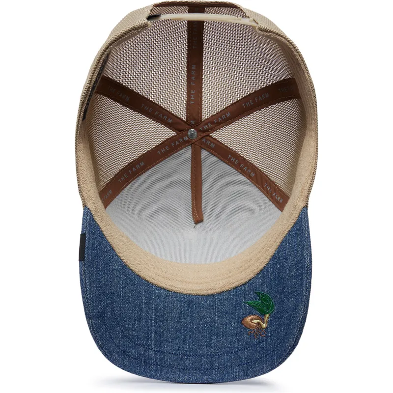 mutsid-kumer-sinine-snapback-tricky-silky-rabbit-the-farm-silky-roots-the-farm-goorin-bros