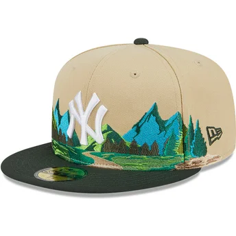 mutsid-lame-pruun-liibuv-59fifty-team-landscape-new-york-yankees-mlb-new-era
