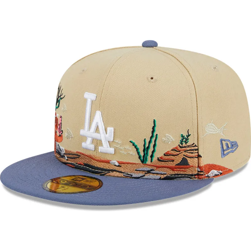 mutsid-lame-pruun-liibuv-59fifty-team-landscape-los-angeles-dodgers-mlb-new-era