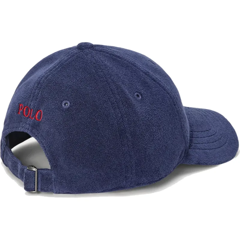 mutsid-kumer-meresinine-reguleeritav-cotton-terry-classic-sport-polo-ralph-lauren