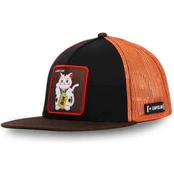Mütsid lame must snapback Lucky Cat LUC Maneki-Neko Capslab