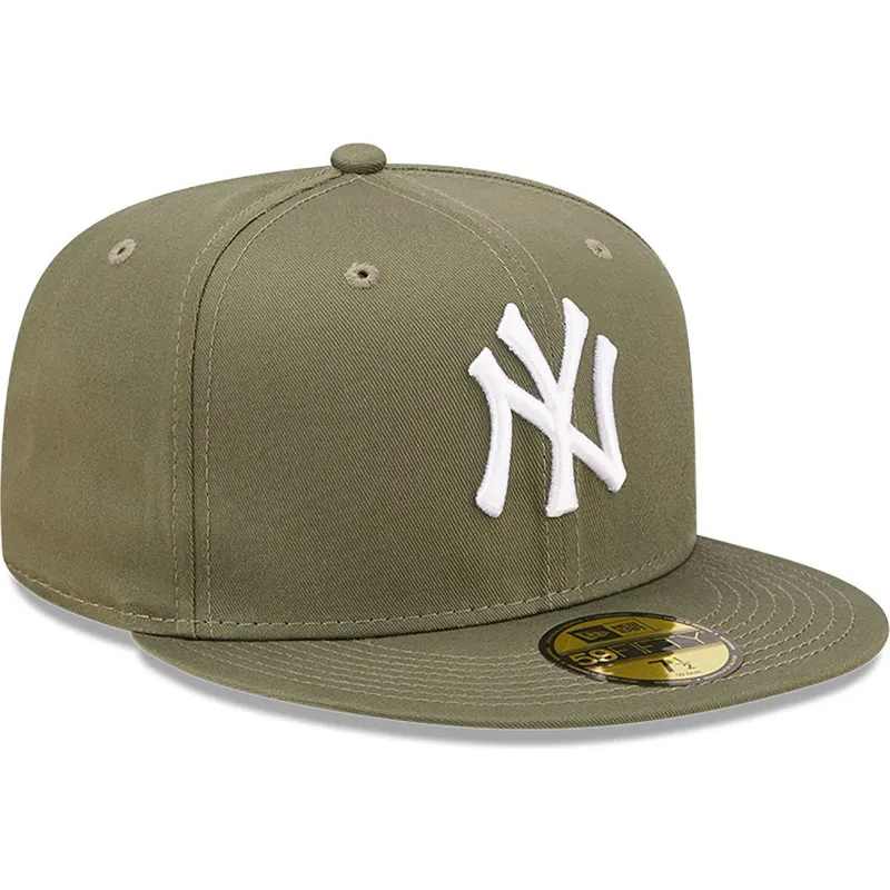 mutsid-lame-roheline-reguleeritav-59fifty-league-essential-new-york-yankees-mlb-new-era