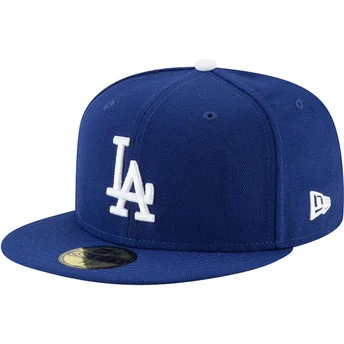 Cap lame blue ajustada 59FIFTY Authentic On Field Game Los Angeles Dodgers MLB New Era