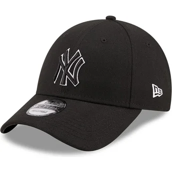 Cap kumer black adjustable strap 9FORTY Pop Outline New York Yankees MLB New Era