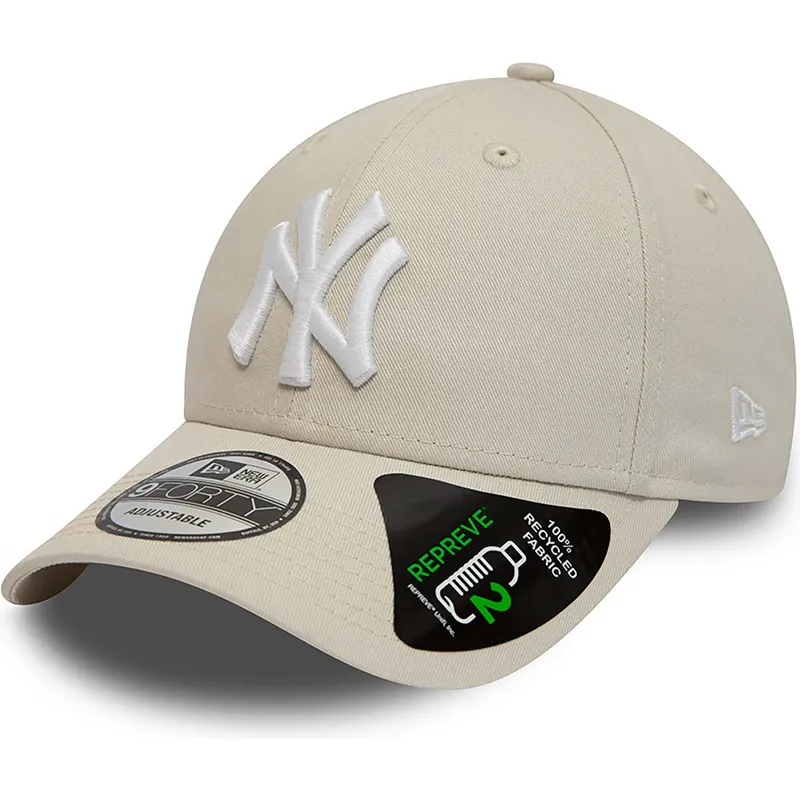 cap-kumer-beige-adjustable-strap-9forty-repreve-league-essential-new-york-yankees-mlb-new-era