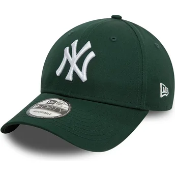 Cap kumer green adjustable strap 9FORTY League Essential New York Yankees MLB New Era