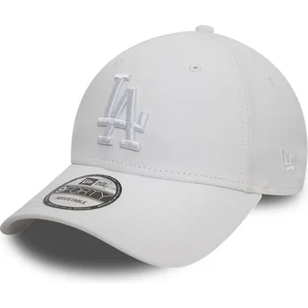 Mütsid kumer valge reguleeritav rihm 9FORTY League Essential Los Angeles Dodgers MLB New Era