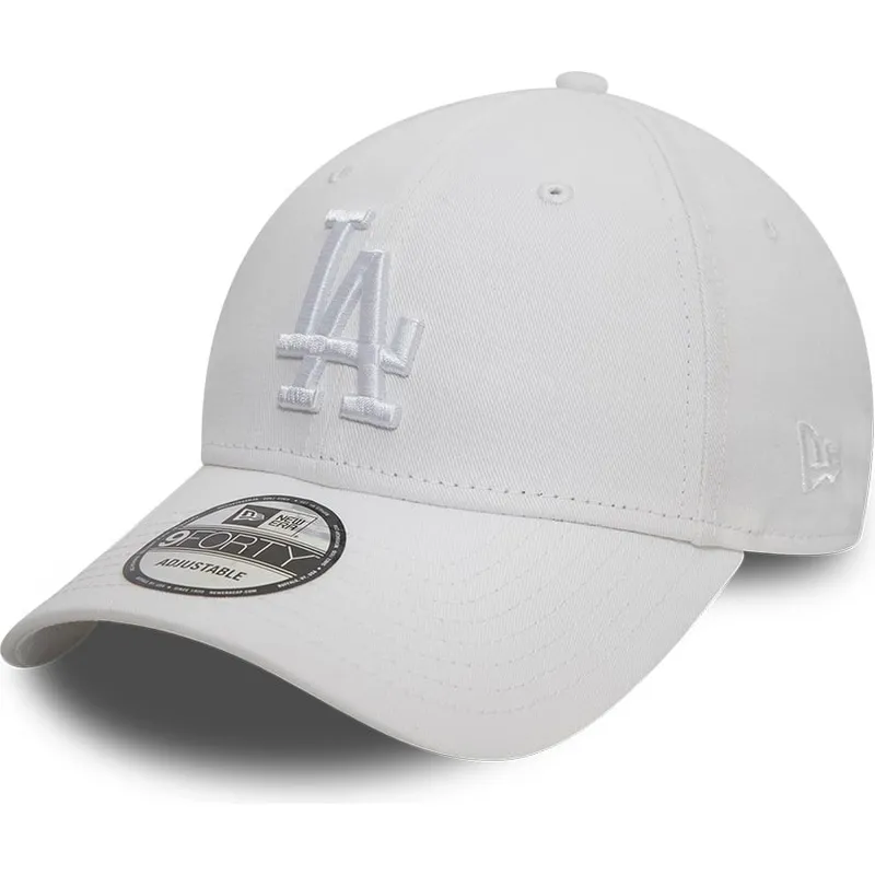 cap-kumer-white-adjustable-strap-9forty-league-essential-los-angeles-dodgers-mlb-new-era cap-kumer-white-adjustable-strap-9forty-league-essential-los-angeles-dodgers-mlb-new-era