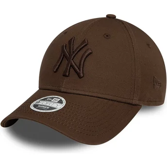 Mütsid kumer pruun reguleeritav rihm 9FORTY League Essential New York Yankees MLB New Era