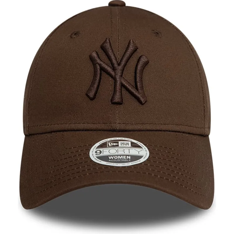 mutsid-kumer-pruun-reguleeritav-rihm-9forty-league-essential-new-york-yankees-mlb-new-era