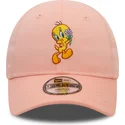 mutsid-kumer-roosa-reguleeritav-lastele-9forty-piolin-looney-tunes-new-era