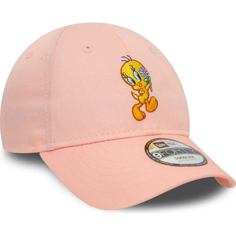 mutsid-kumer-roosa-reguleeritav-lastele-9forty-piolin-looney-tunes-new-era