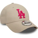 mutsid-kumer-beez-reguleeritav-rosa-9forty-league-essential-los-angeles-dodgers-mlb-new-era