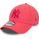 mutsid-kumer-roosa-reguleeritav-9forty-league-essential-new-york-yankees-mlb-new-era