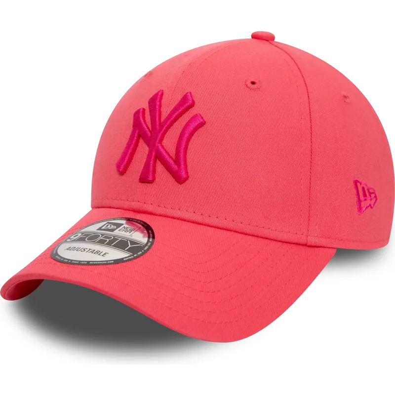 mutsid-kumer-roosa-reguleeritav-9forty-league-essential-new-york-yankees-mlb-new-era