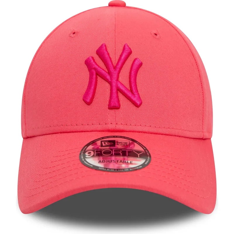 mutsid-kumer-roosa-reguleeritav-9forty-league-essential-new-york-yankees-mlb-new-era