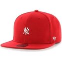 47-brand-flat-brim-new-york-yankees-mlb-centerfield-red-snapback-cap