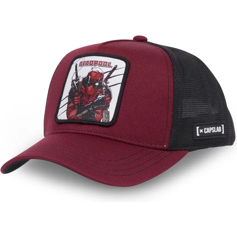 mutsid-kumer-punane-snapback-bad1-deadpool-marvel-comics-capslab mutsid-kumer-punane-snapback-bad1-deadpool-marvel-comics-capslab