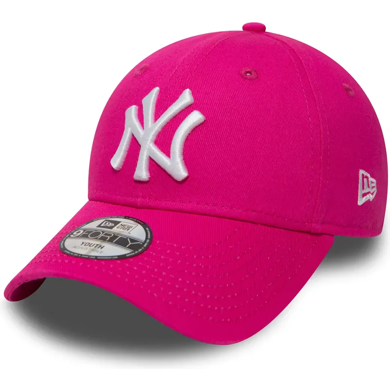 mutsid-kumer-roosa-reguleeritav-lastele-9forty-essential-new-york-yankees-mlb-new-era