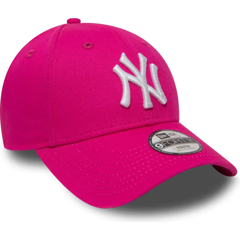 mutsid-kumer-roosa-reguleeritav-lastele-9forty-essential-new-york-yankees-mlb-new-era
