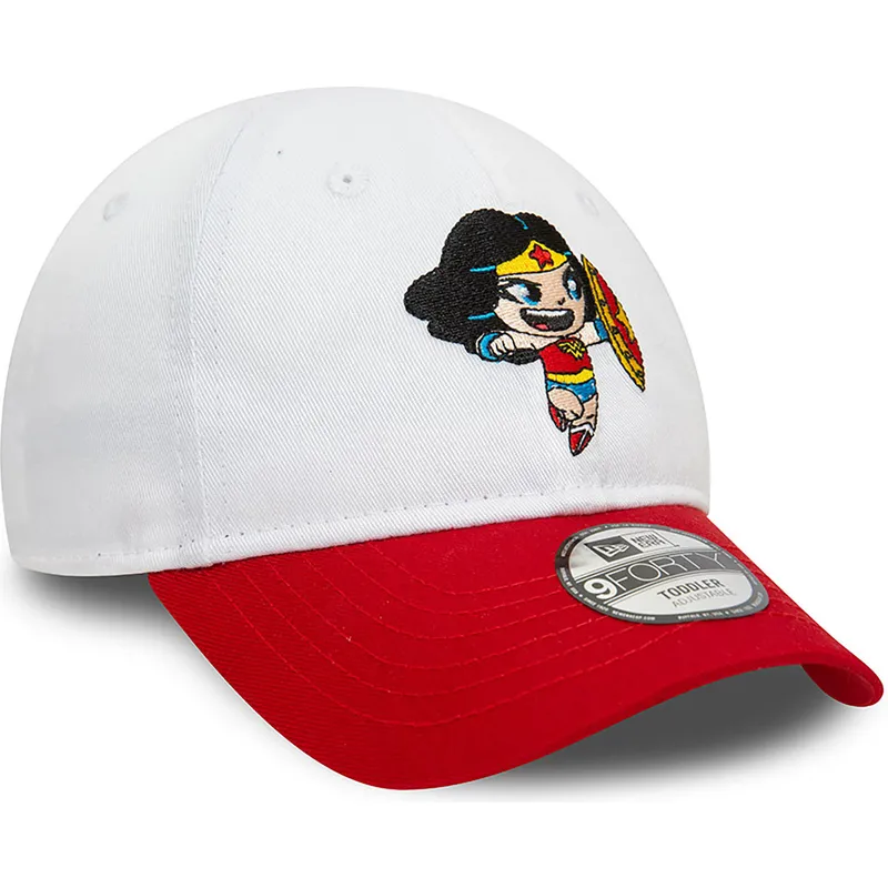 mutsid-kumer-punane-reguleeritav-lastele-9forty-wonder-woman-dc-comics-hero-new-era