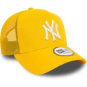 mutsid-kumer-kollane-snapback-a-frame-league-essential-new-york-yankees-mlb-new-era