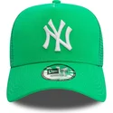 mutsid-kumer-roheline-snapback-a-frame-league-essential-new-york-yankees-mlb-new-era