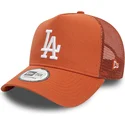 mutsid-kumer-pruun-snapback-a-frame-league-essential-los-angeles-dodgers-mlb-new-era