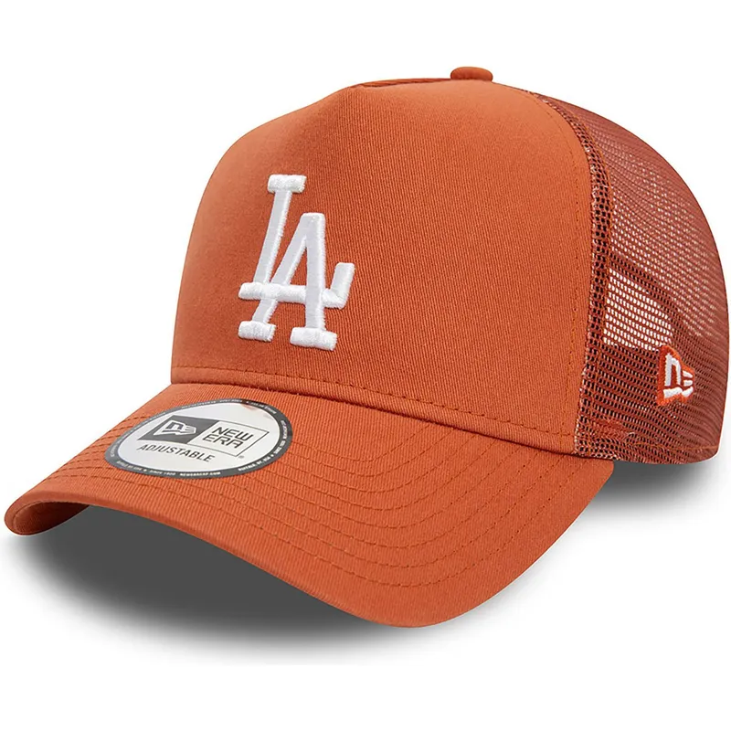 mutsid-kumer-pruun-snapback-a-frame-league-essential-los-angeles-dodgers-mlb-new-era