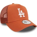 mutsid-kumer-pruun-snapback-a-frame-league-essential-los-angeles-dodgers-mlb-new-era