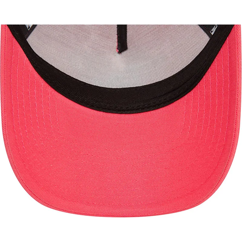 mutsid-kumer-roosa-snapback-a-frame-league-essential-los-angeles-dodgers-mlb-new-era