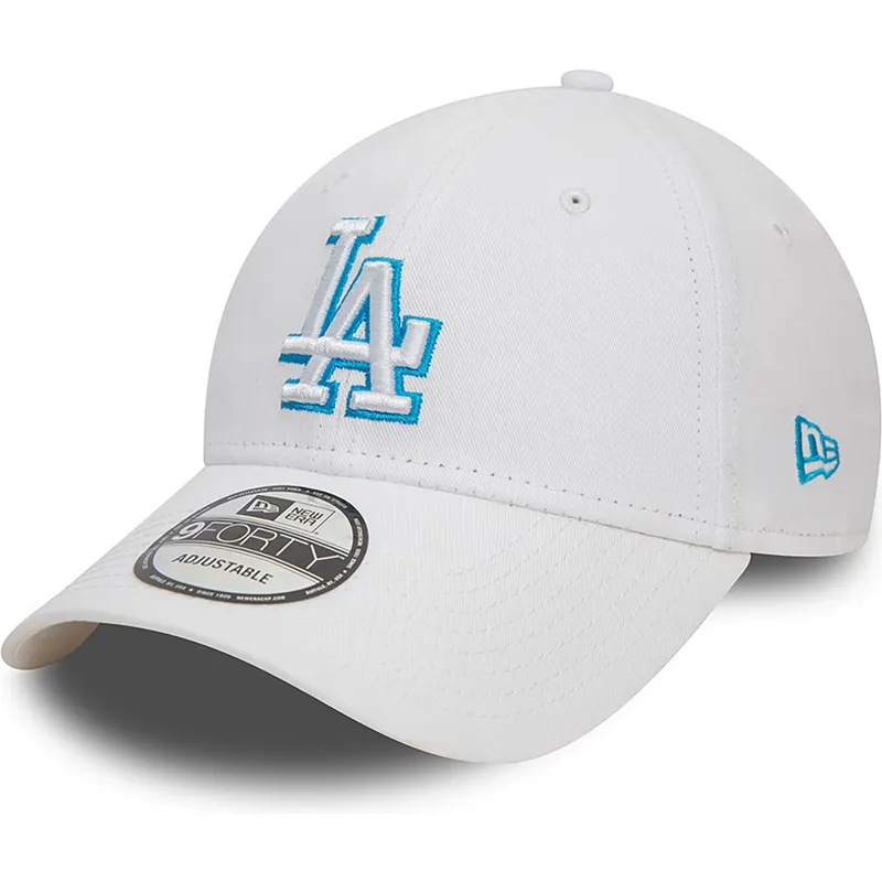 mutsid-kumer-valge-reguleeritav-9forty-team-outline-los-angeles-dodgers-mlb-new-era