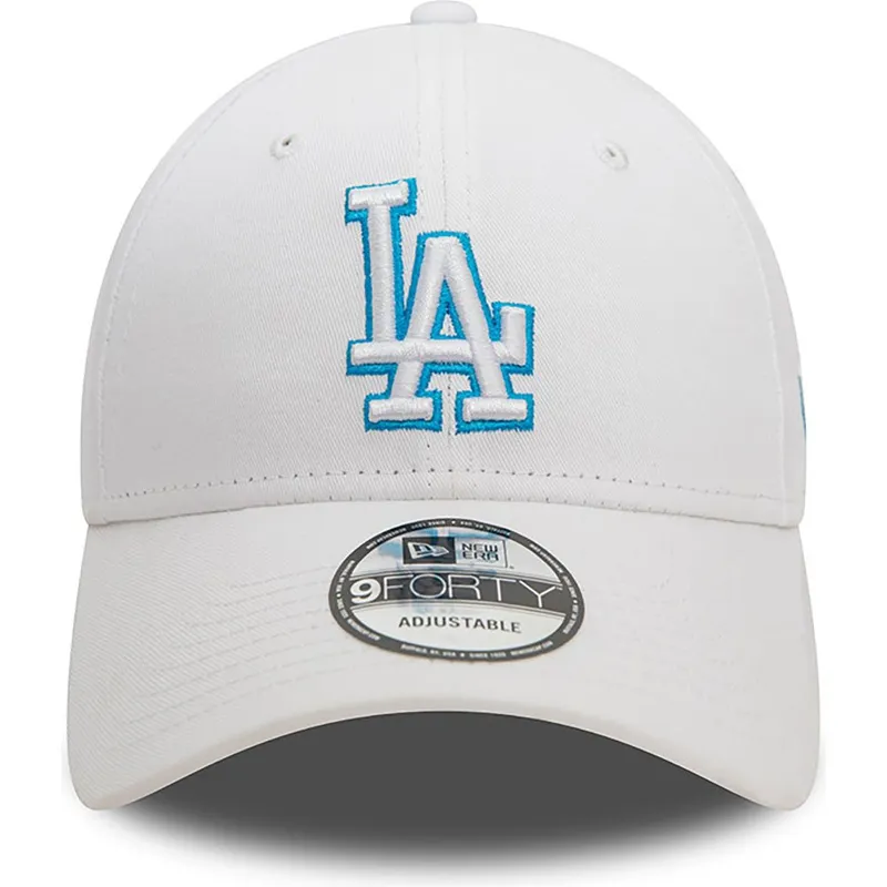 mutsid-kumer-valge-reguleeritav-9forty-team-outline-los-angeles-dodgers-mlb-new-era