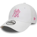 mutsid-kumer-valge-reguleeritav-rosa-9forty-team-outline-new-york-yankees-mlb-new-era