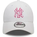 mutsid-kumer-valge-reguleeritav-rosa-9forty-team-outline-new-york-yankees-mlb-new-era