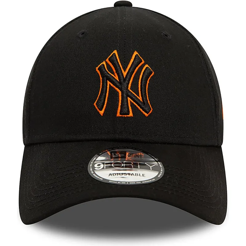 mutsid-kumer-must-reguleeritav-9forty-team-outline-new-york-yankees-mlb-new-era