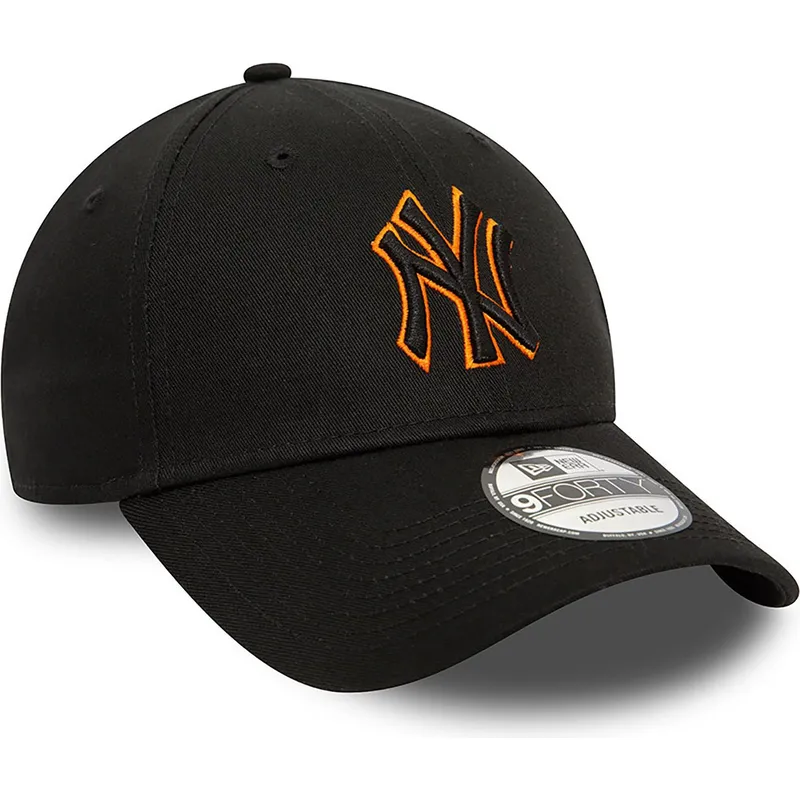 mutsid-kumer-must-reguleeritav-9forty-team-outline-new-york-yankees-mlb-new-era