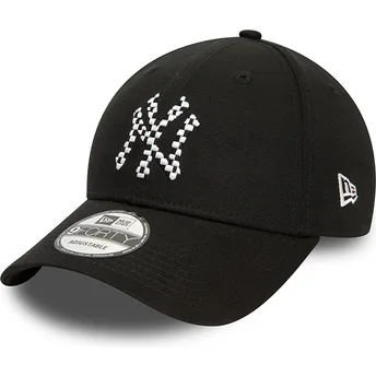 Cap kumer black adjustable strap 9FORTY Seasonal Infill New York Yankees MLB New Era