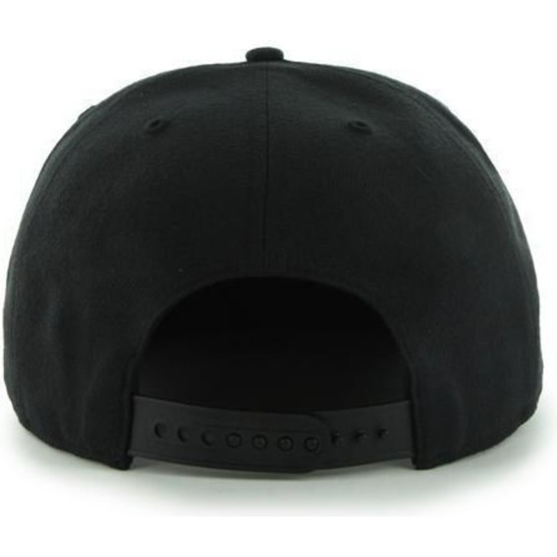 47-brand-flat-brim-los-angeles-dodgers-mlb-sure-shot-black-snapback-cap