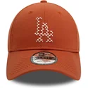 mutsid-kumer-pruun-reguleeritav-9forty-seasonal-infill-los-angeles-dodgers-mlb-new-era