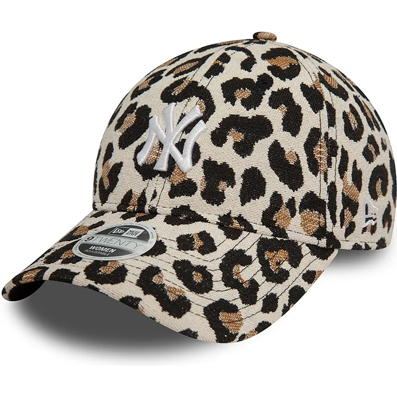 mutsid-kumer-leopard-reguleeritav-9forty-jacquard-new-york-yankees-mlb-new-era